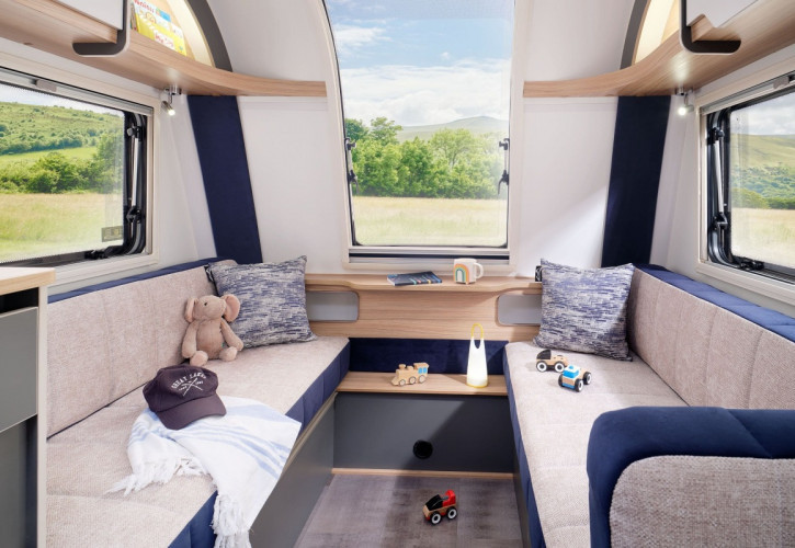 Bailey caravan interior