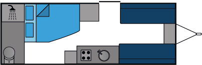 15588 Caravan French Bed End Washroom 3