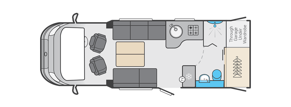 21020 2025 Voyager 540 Day Lounge 1