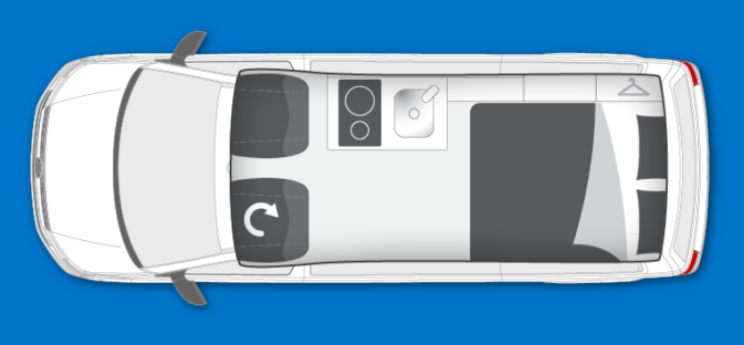 22627 Vw Transporter T6 Night