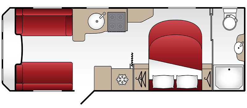 23818 Laser 875 Xtra Floorplan