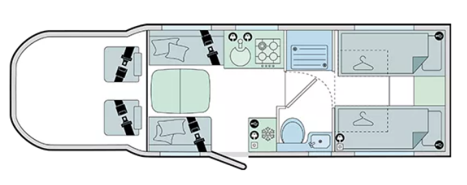 23FS Adamo 75 4t Layout