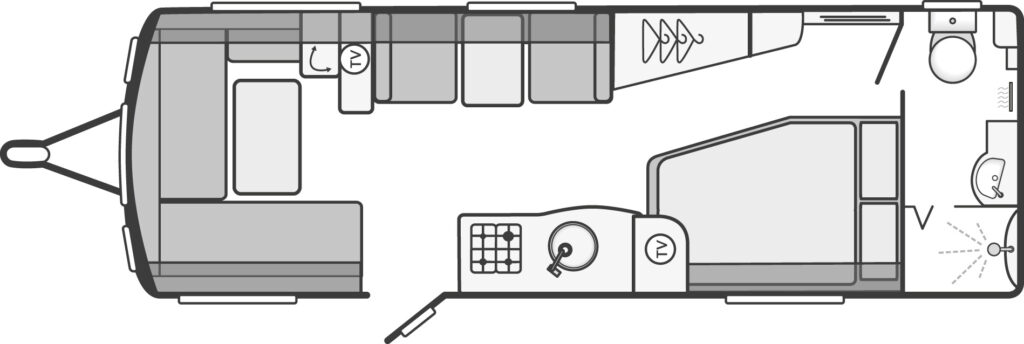 Floorplans Caravans Swift Conqueror Conqueror 630 RGB 2