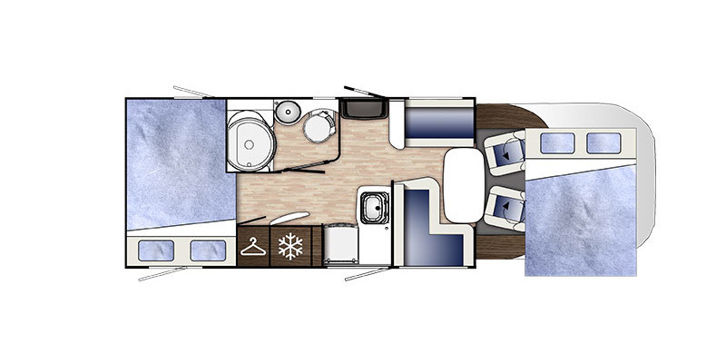 Mileo 243 Floorplan