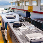 motorhome on a ferry