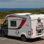 motorhome parked in cornwall