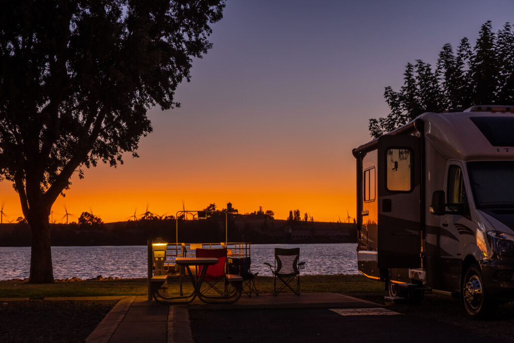 motorhome parking overnight